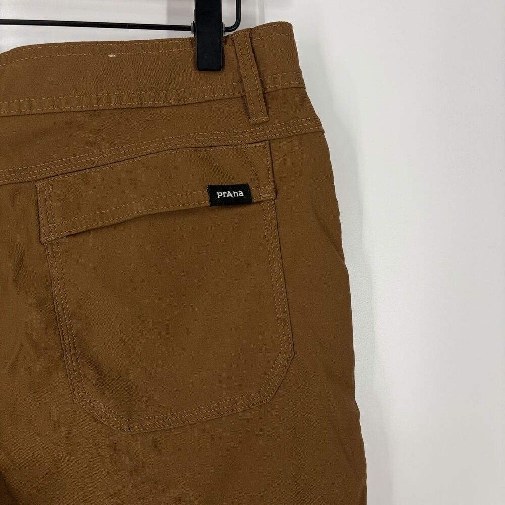 Prana Stretch Zion Shorts 32x8 Mens Rust Brown Cargo Hiking Trail Outdoor Belt - Picture 6 of 8